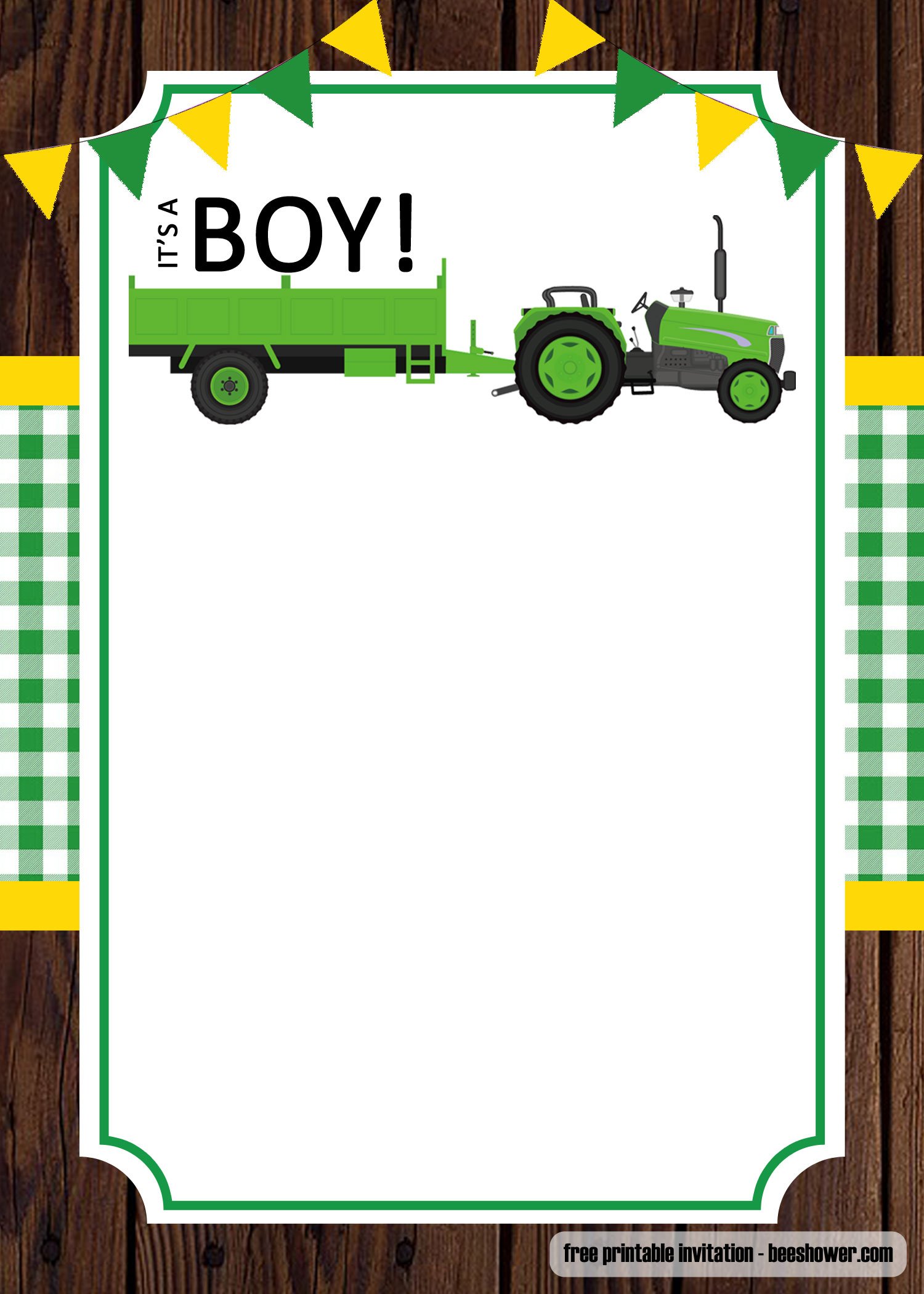 john deere baby shower ideas