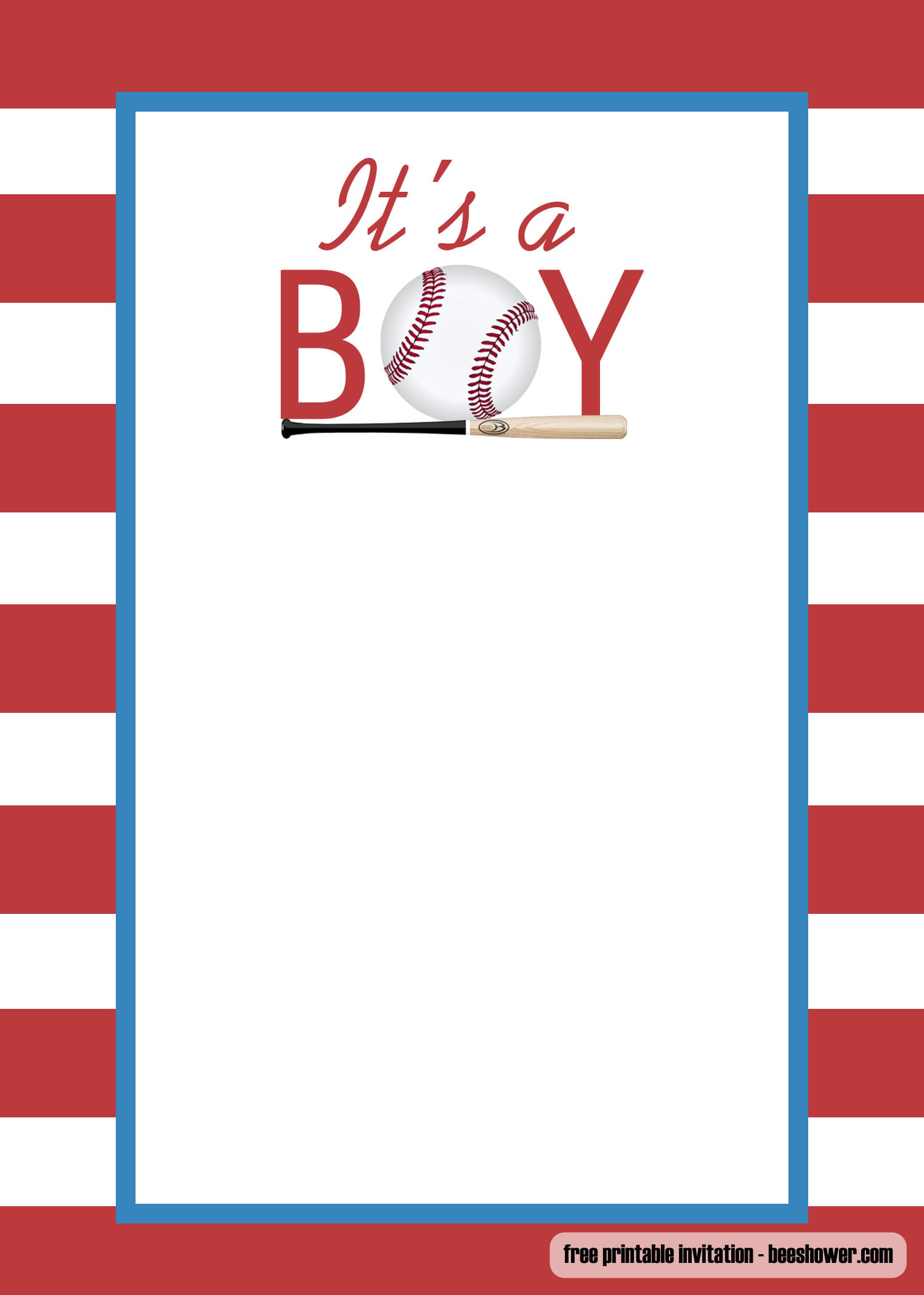 Free Baseball Baby Shower Printables 8 Free Printable Baby Shower 