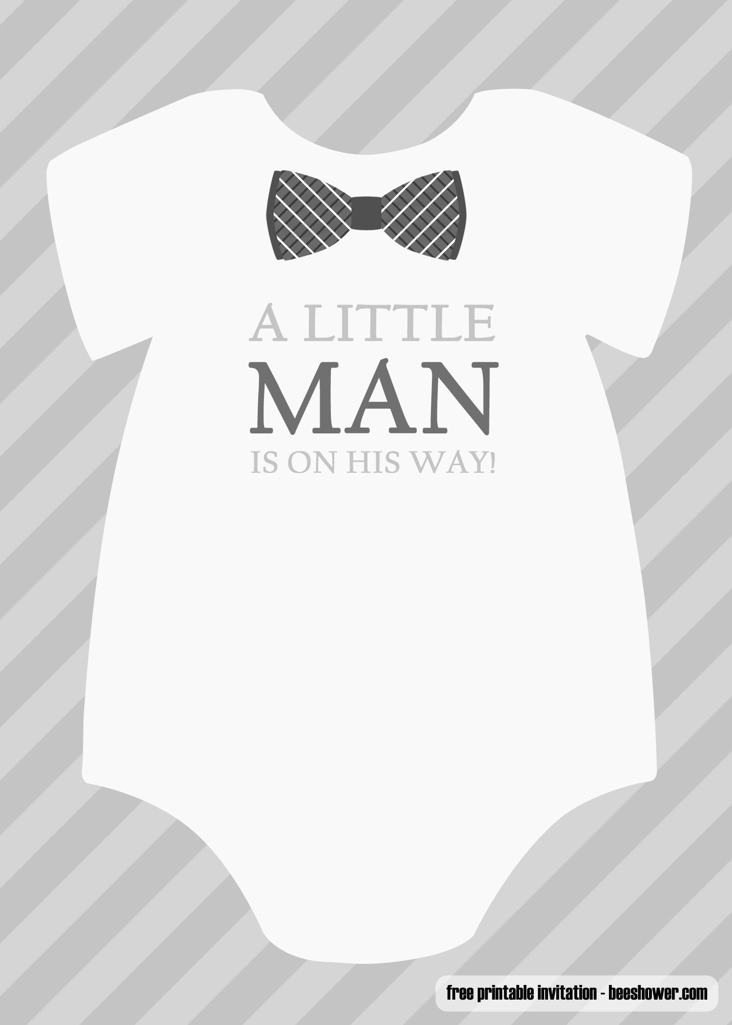 FREE Boy Baby Shower Invitations Templates FREE Printable Baby Shower 