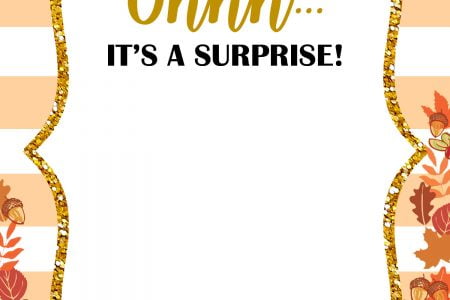 surprise baby shower invitations free
