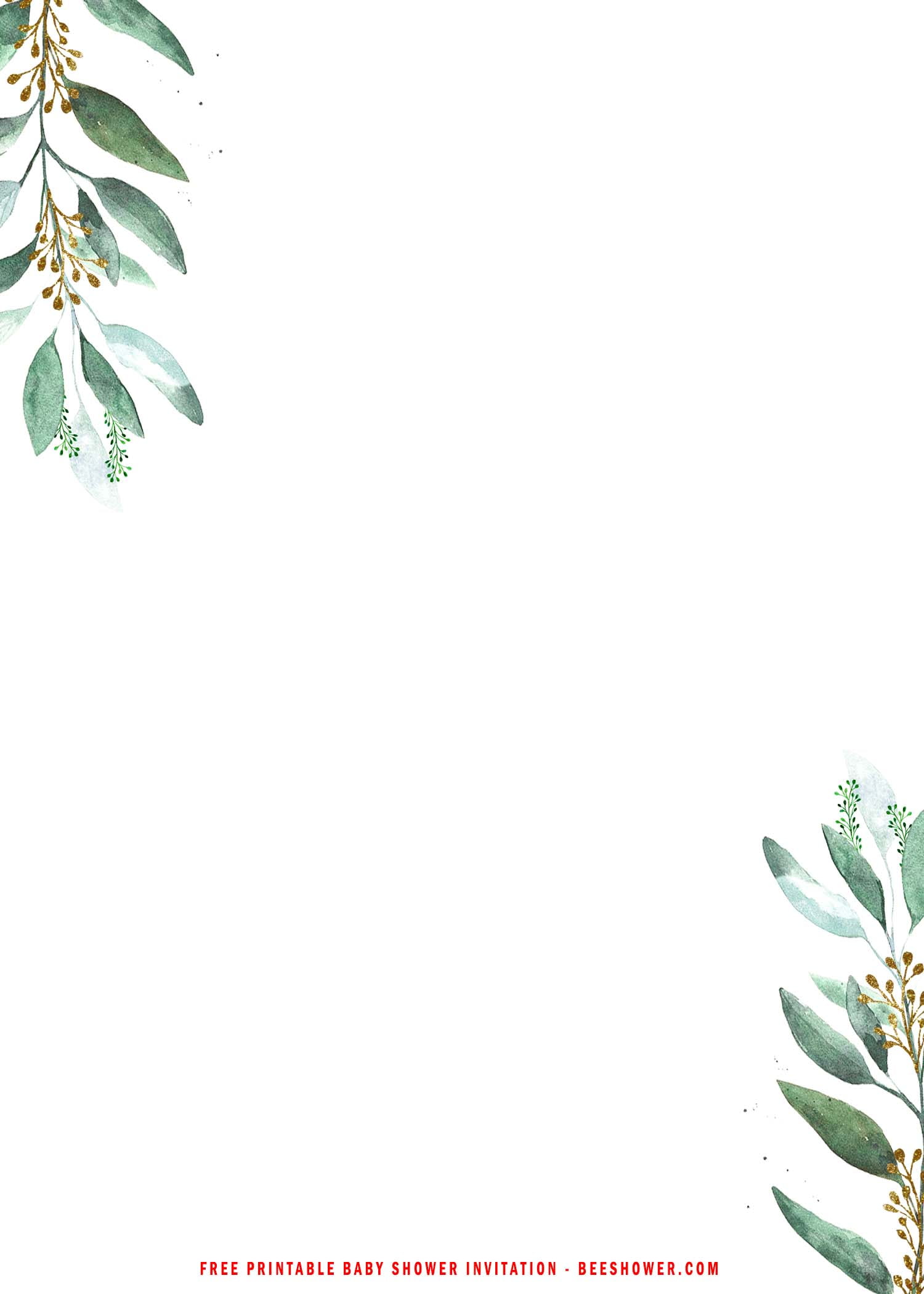 Eucalyptus Template Free Printable Templates