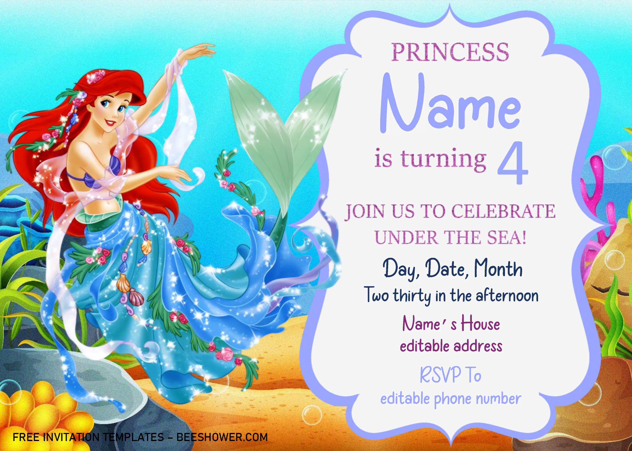little-mermaid-baby-shower-invitation-templates-editable-docx-free