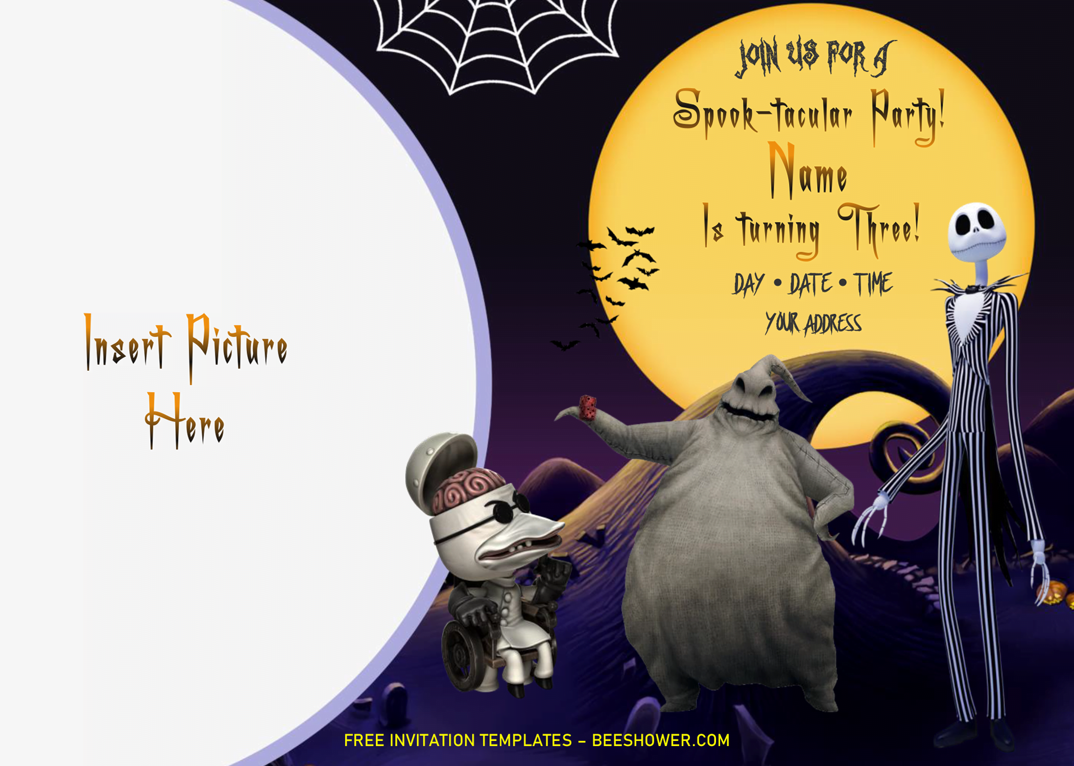 nightmare-before-christmas-baby-shower-invitation-templates-editable