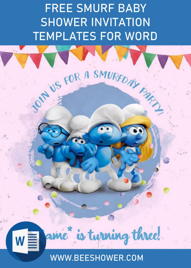 free-smurf-baby-shower-invitation-templates-for-word-free-printable